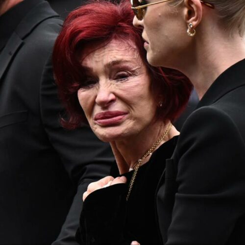 Sharon Osbourne Breaks Silence in Heartbreaking Funeral Moment – Rare Daughter Appearance Sparks Shocking Family Secrets Revealed!