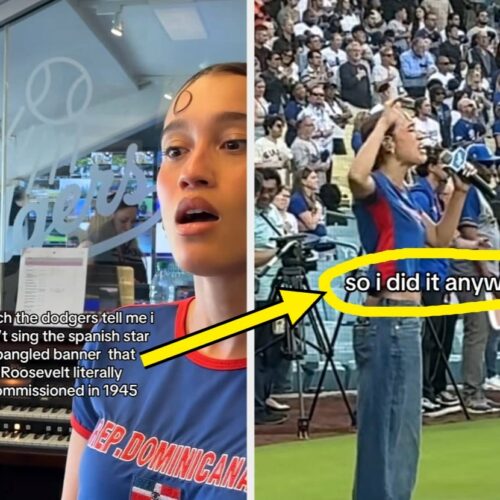 Dodgers Said “No Spanish Anthem”—She Went Full Mariachi Anyway, and the Crowd Lost Their Minds