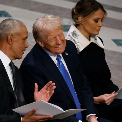 Exclusive: What Trump Whispered to Obama While Chuckling at Jimmy Carter’s Funeral Will Blow Your Mind — Astrology Reveals the Cosmic Chaos Behind the Scene!