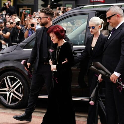 You Won’t Believe What Sharon Osbourne Did at Ozzy’s Funeral That Left Everyone Stunned—Here’s the Juicy Backstory!