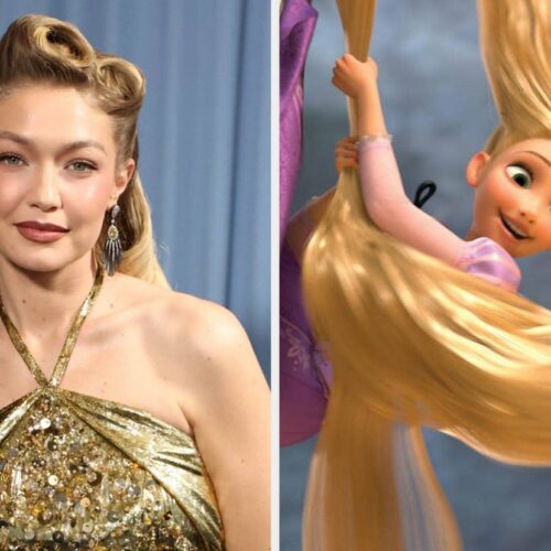 Gigi Hadid Tried to Snag Rapunzel’s Crown—Find Out Why She Almost Didn’t Get the Part!