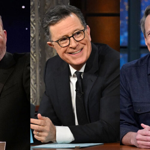 Jimmy Kimmel’s Comeback Sparks Cosmic Comedy Clash: Colbert, Stewart & Meyers Spill the Tea on the “Late Night Apocalypse” Ending!