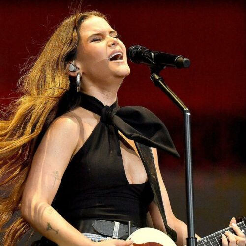Maren Morris Flashes Sequined Orange Bikini and Sparks Wild OF Rumors—What’s She Really Hiding?