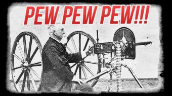 “Who REALLY Fired the First Machine Gun? Spoiler: It’s Not Who You Think, and the Truth’s Wilder Than a Mercury Retrograde!”