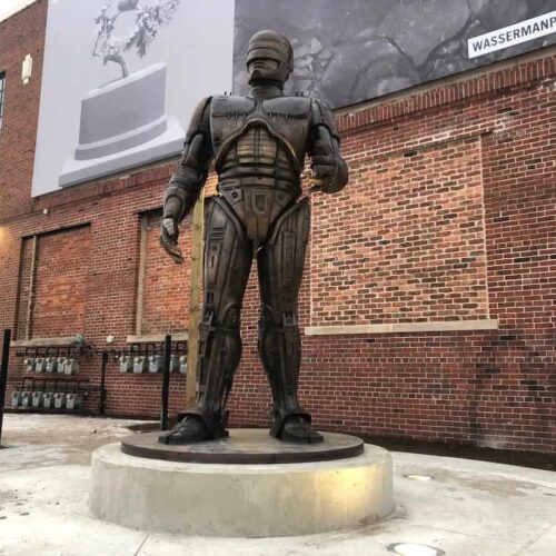 Detroit Just Immortalized Robocop in Bronze—Is This the Dawn of Robot Overlords or Just a Killer Tourist Trap?