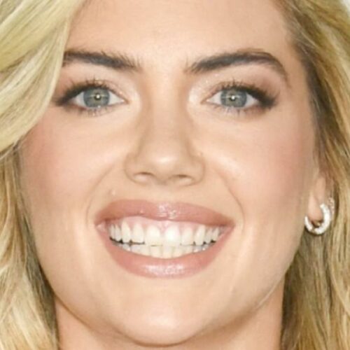 Kate Upton&rsquo;s Glitter Swimsuit Is So Plunging, Even Mercury Is Jealous&mdash;Is This the Ultimate Bikini Glow-Up of the Season?