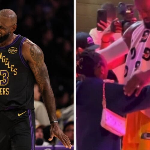 "LeBron's Post-Game Towel Trick Sparks Hilarious Backlash—What He Did Next Will Melt Your Heart!"