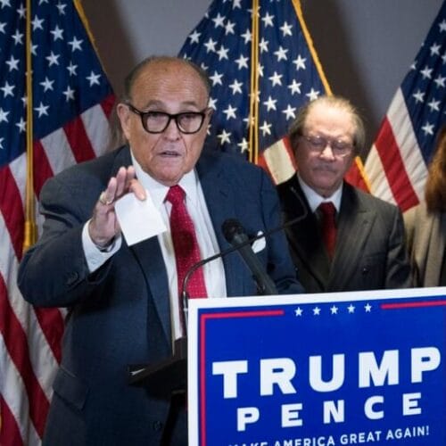 "Trump&rsquo;s Cryptic Comments on Giuliani&rsquo;s Hospitalization: A Shocking Twist in Their Turbulent Tale!"