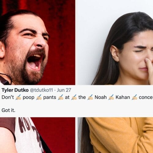 "Noah Kahan's Concert Takes a Stomach-Churning Turn: Why His Disturbing Request Has Fans Raising Eyebrows!"