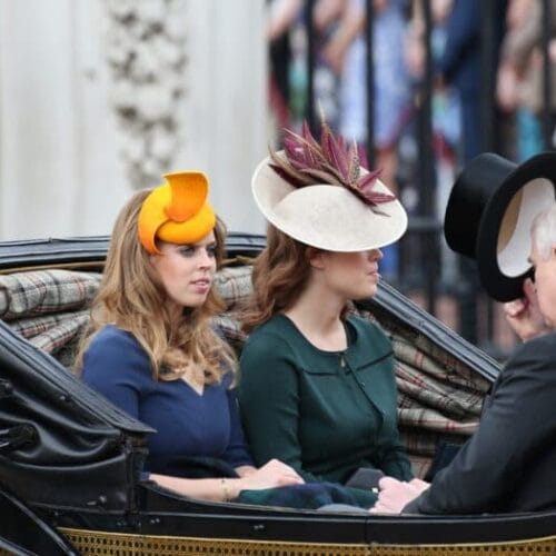 "Royal Drama Unfolds: Did Eugenie and Beatrice's Family Reunion Cross the Line of Royal Etiquette?"