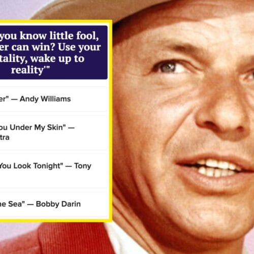 "Think You Know Your Classic Crooners? One Lyric Will Make You Question Everything!"