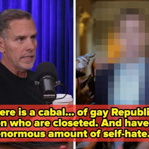 "Hunter Biden Sparks Controversy: Are Closeted GOP Members Hiding More Than Just Their Orientation?"
