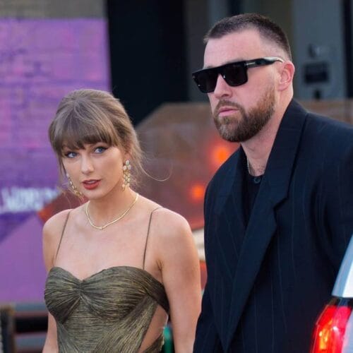 "Unlocking the Glitter: What’s Inside Taylor Swift and Travis Kelce’s Diamond-Encrusted Wedding Gift Box?"