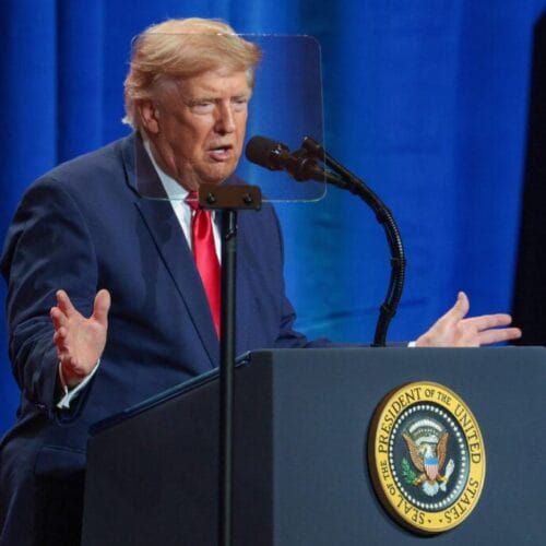 "Donald Trump's Hair Makeover: Is He Channeling a New Spirit Guide or Just Testing the Waters for a Wigs and Rigs Reality Show?"