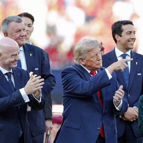 "FIFA's Daring Play: Is Gianni Infantino Betting His Future on Trump&rsquo;s Red, White, and Blue Support?"