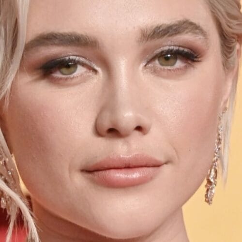 "Florence Pugh Ditches the Bra: Is This Silk Dress a Starry Power Move or Just a Bold Fashion Statement?"