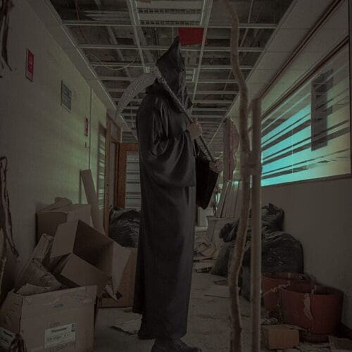 "From Halloween Haunt to Jailhouse Laughs: The Man Who Played Grim Reaper at the Wrong Time!"