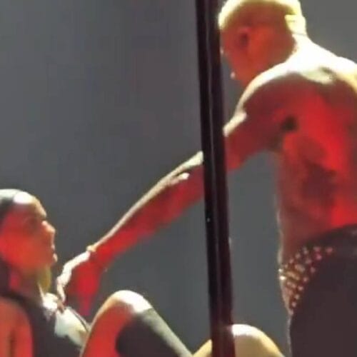 "OMG! Did Chris Brown Just Cross the Line? Watch the Shocking On-Stage Moment That Has Everyone Talking!"