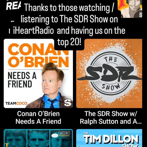 "From Zero to Hilarious: How The SDR Show Went Cosmic and Cracked the Top 20 on iHeartRadio!"