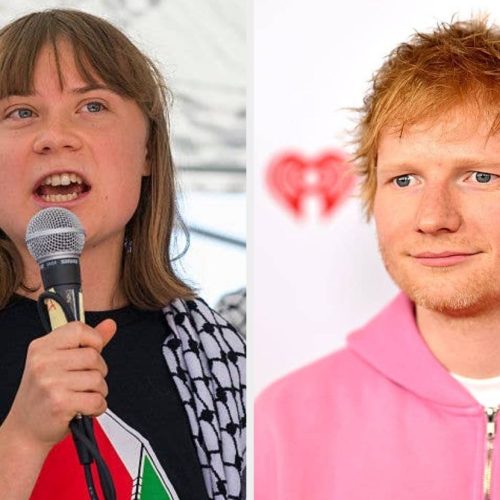 "Greta Thunberg vs. Ed Sheeran: The Unexpected Celeb Showdown Over Environmental Courage!"