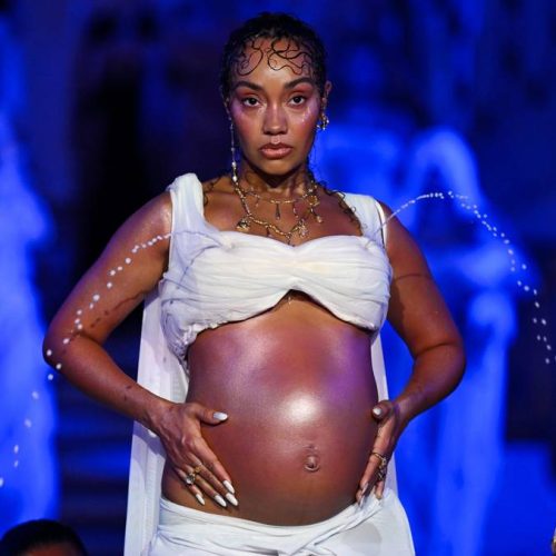 &ldquo;Leigh-Anne Pinnock&rsquo;s Shocking London Fashion Week Moment: Did She Just Redefine High Fashion with a &lsquo;Milky Way&rsquo; Surprise?&rdquo;