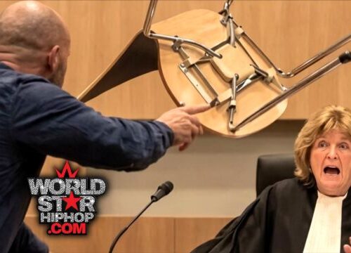 "Father Unleashes Fury in Courtroom: Chair-Throwing Incident Sparks Outrage After Lenient Sentence for Child Killer!"